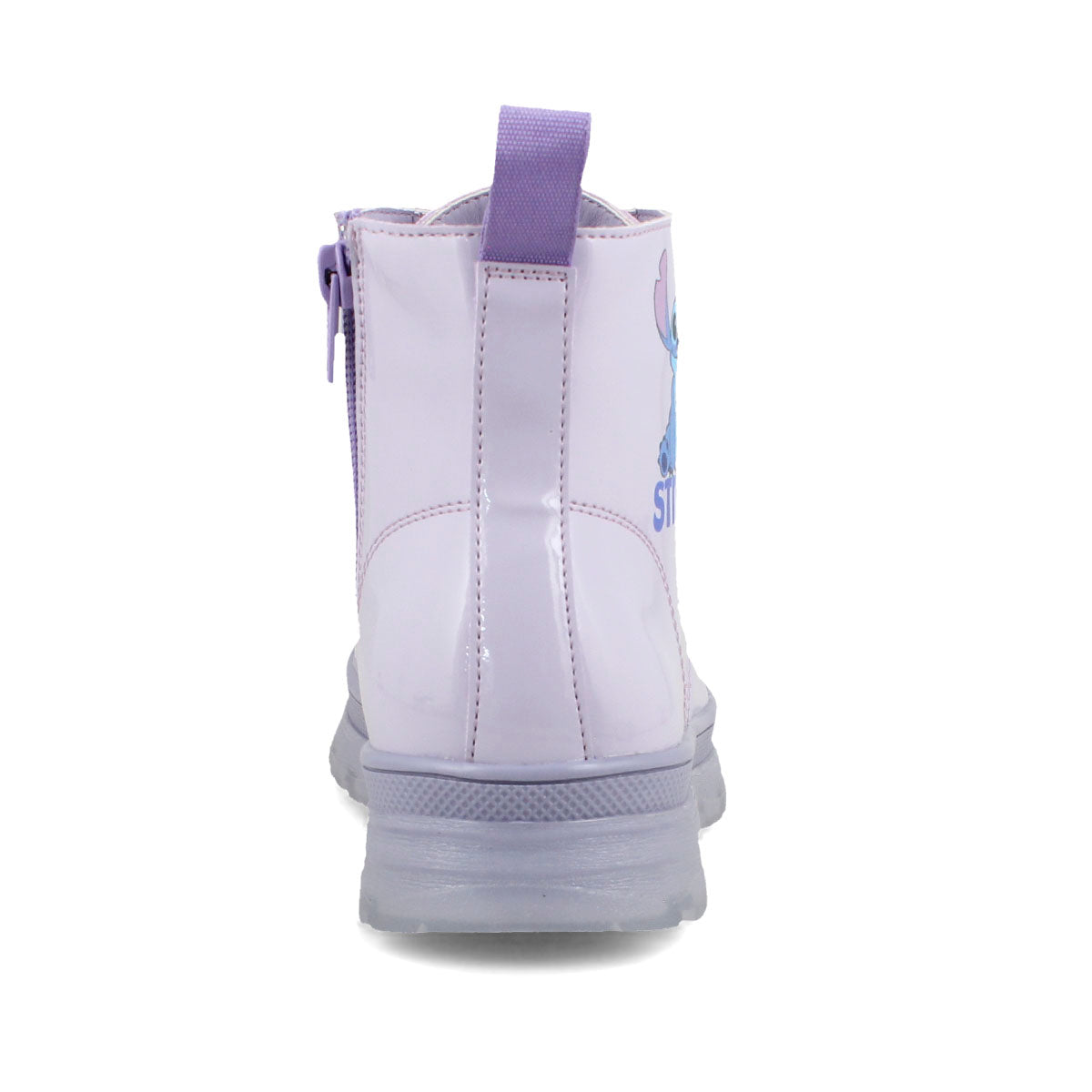 Botin Stitch charol lila