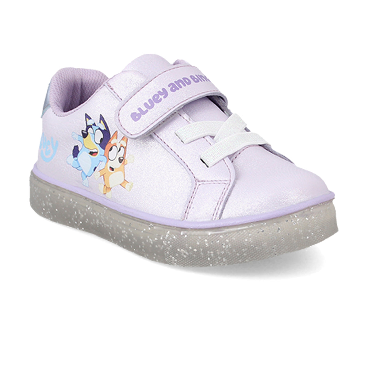Tenis lila de Bluey and Bingo con luces - Tropicana y Vavito