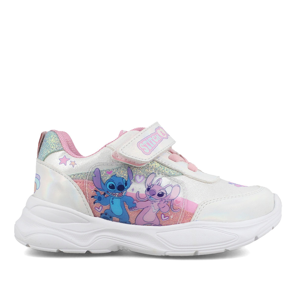 Tenis Stitch y Angel Rainbow