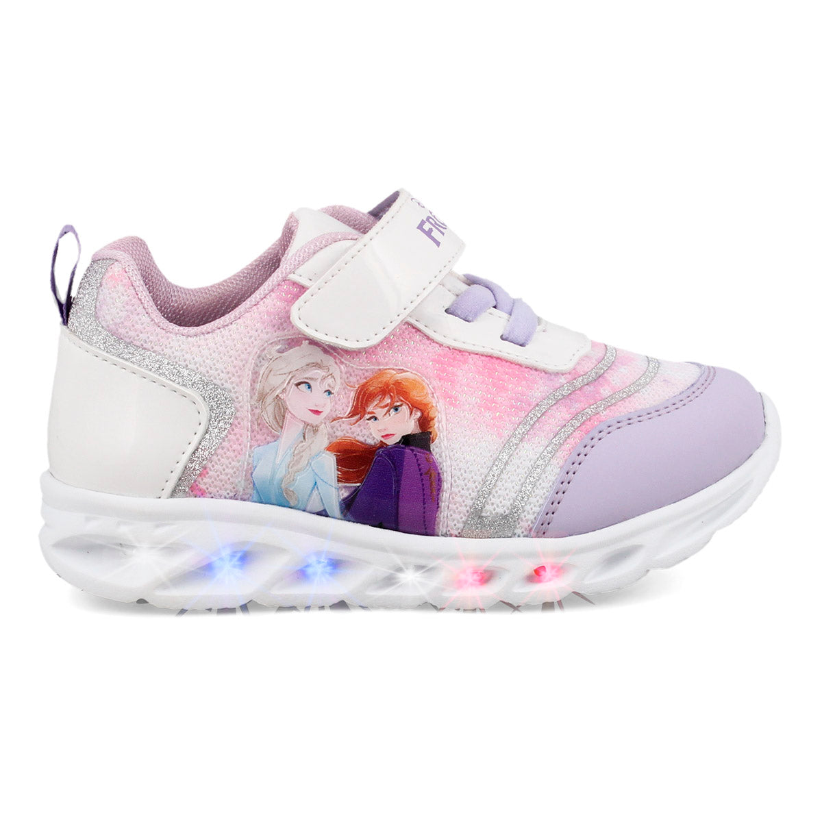 Tenis Elsa y Ana Frozen con luces - Tropicana y Vavito