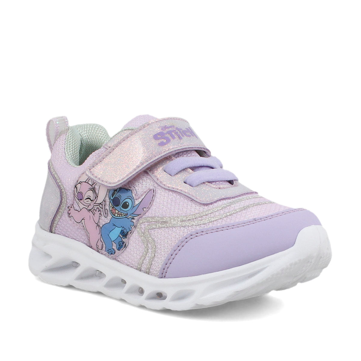 Tenis luces Stitch & Angel