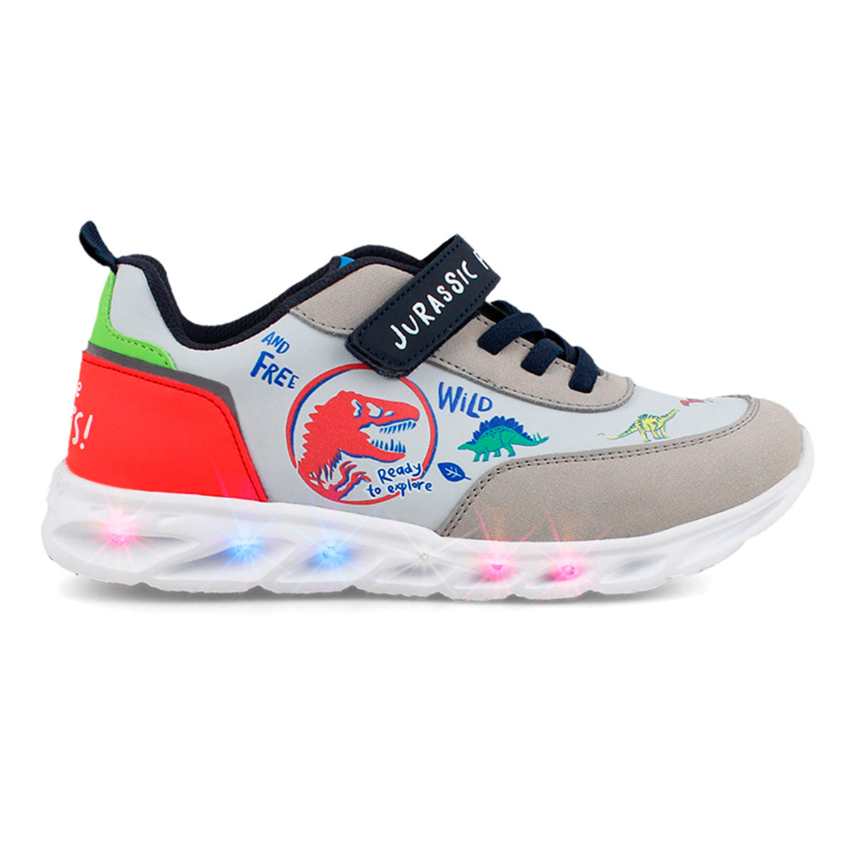 Tenis con luces Jurassic Park
