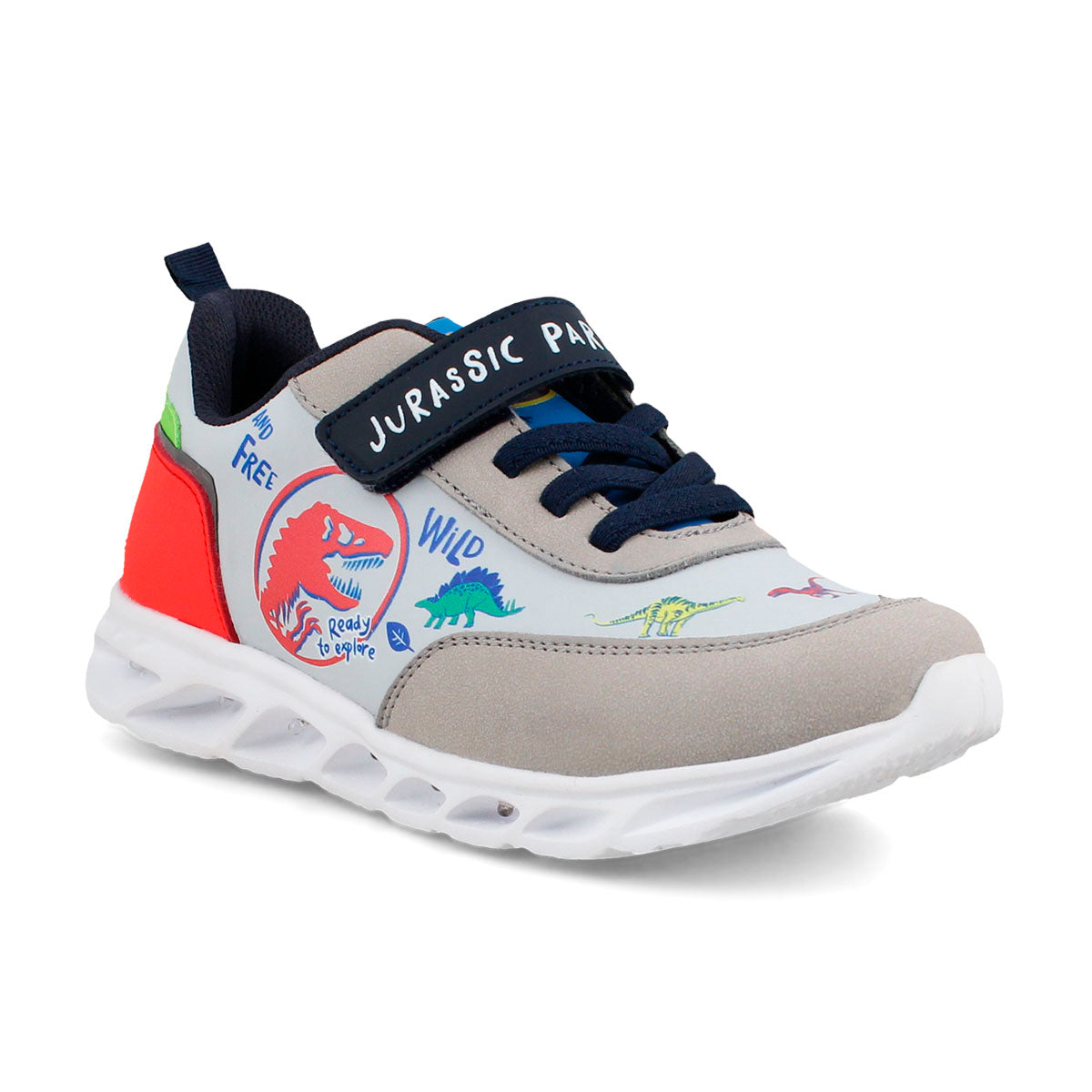 Tenis con luces Jurassic Park